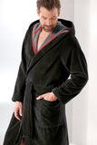 Herren Bademantel KAPUZE