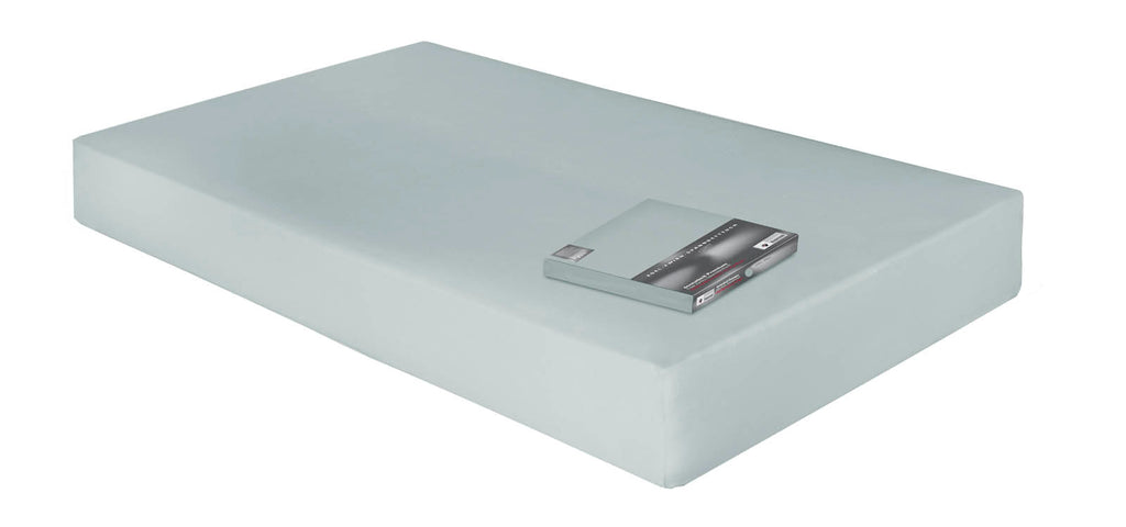 Spannbetttuch DORMABELL PREMIUM silbergrau für Topper 4-10 cm