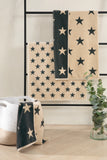 Frottierserie "NEW STARS" Sterne beige/basalt