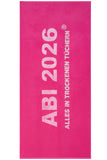 Strandtuch ABI 2026 - ALLES IN TROCKENEN TÜCHERN