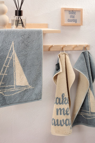 Gästetücher  "POSTCARD TOWELS"